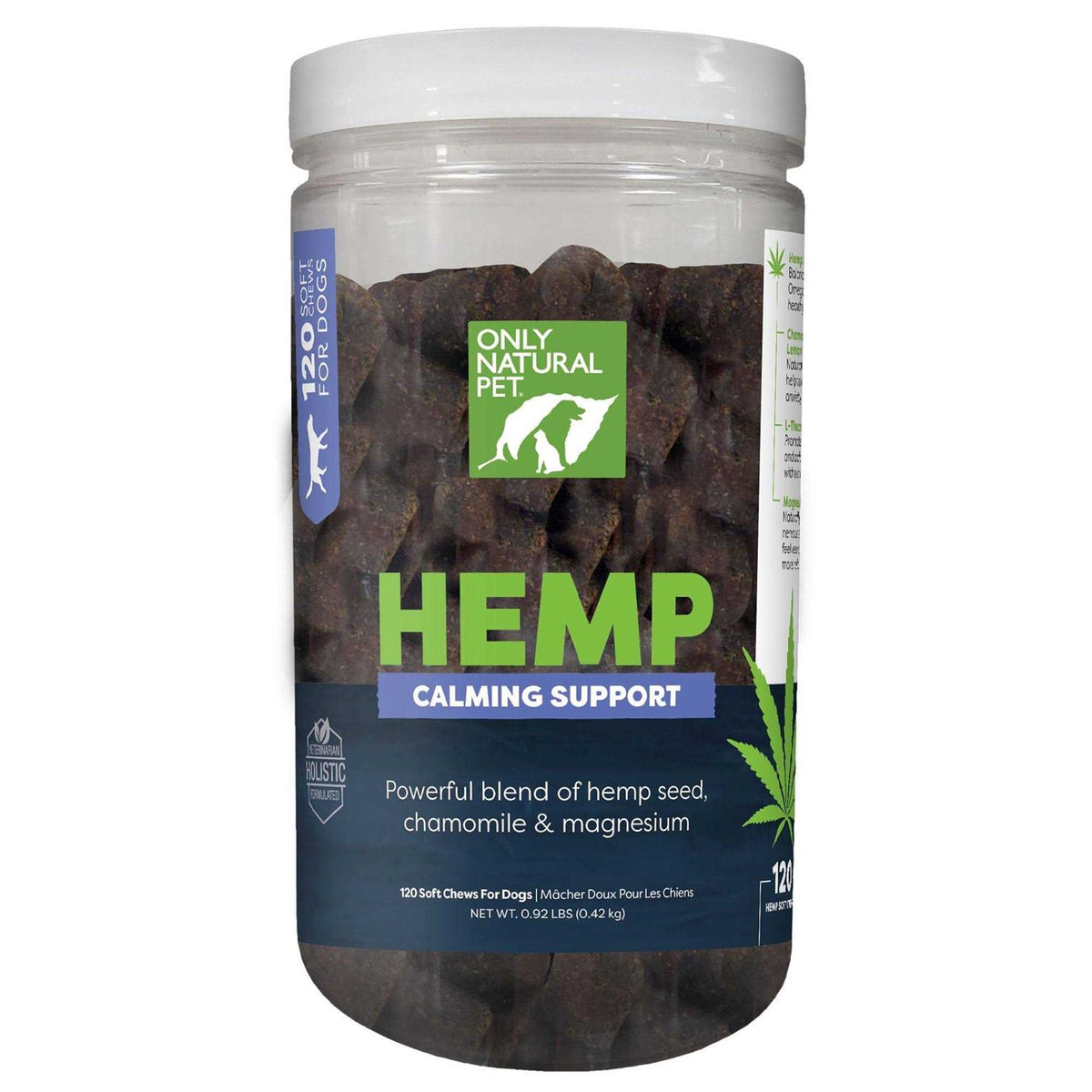 Hemp Calming Support Soft Dog Chews L760
