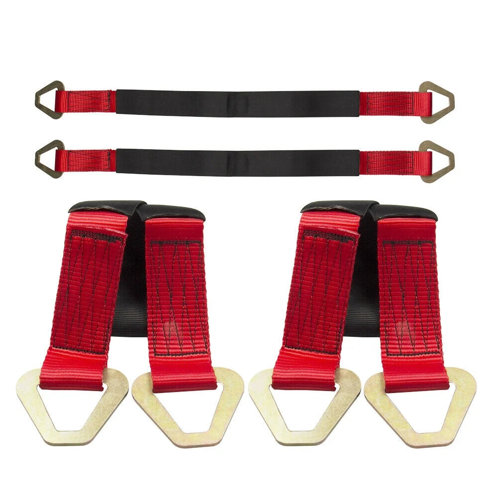 4 Pack 36" Axle Straps Wheel Tie Down U405