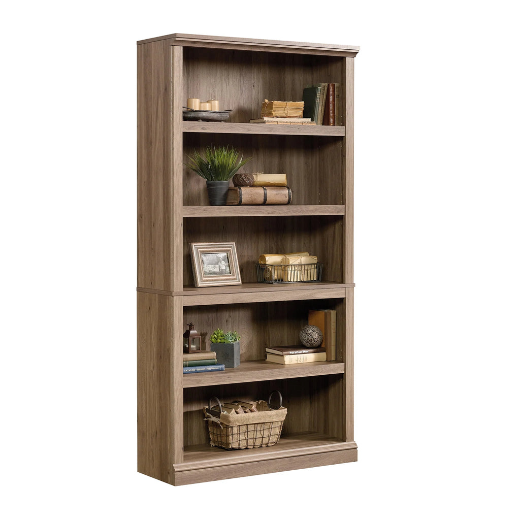 Chalked Chestnut 5-Shelf Bookcase A4471