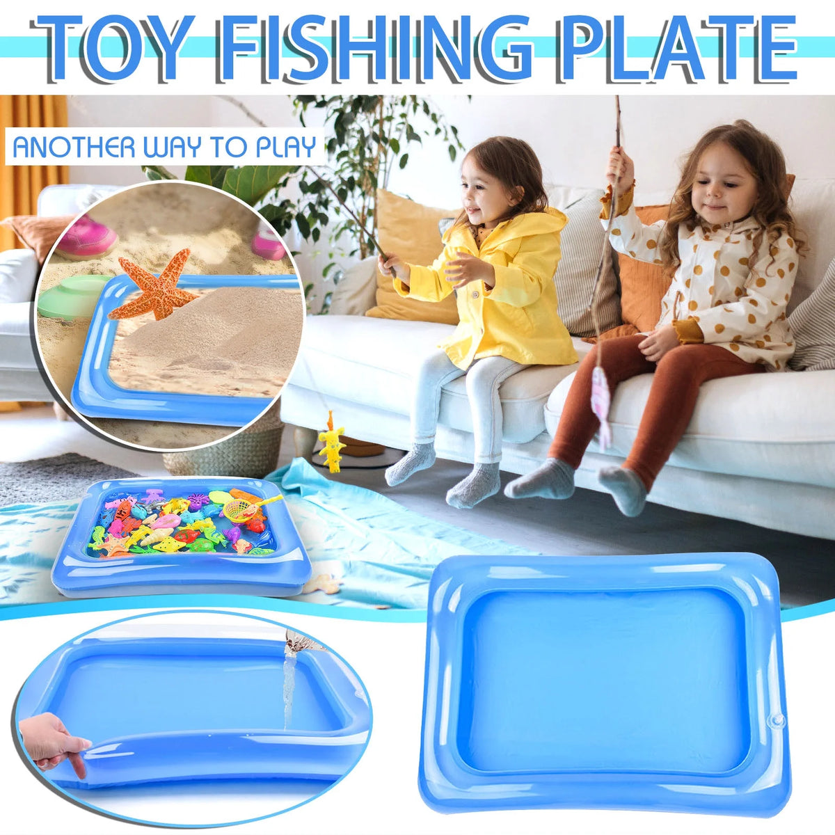 Inflatable Portable Sand Tray Toy K571461