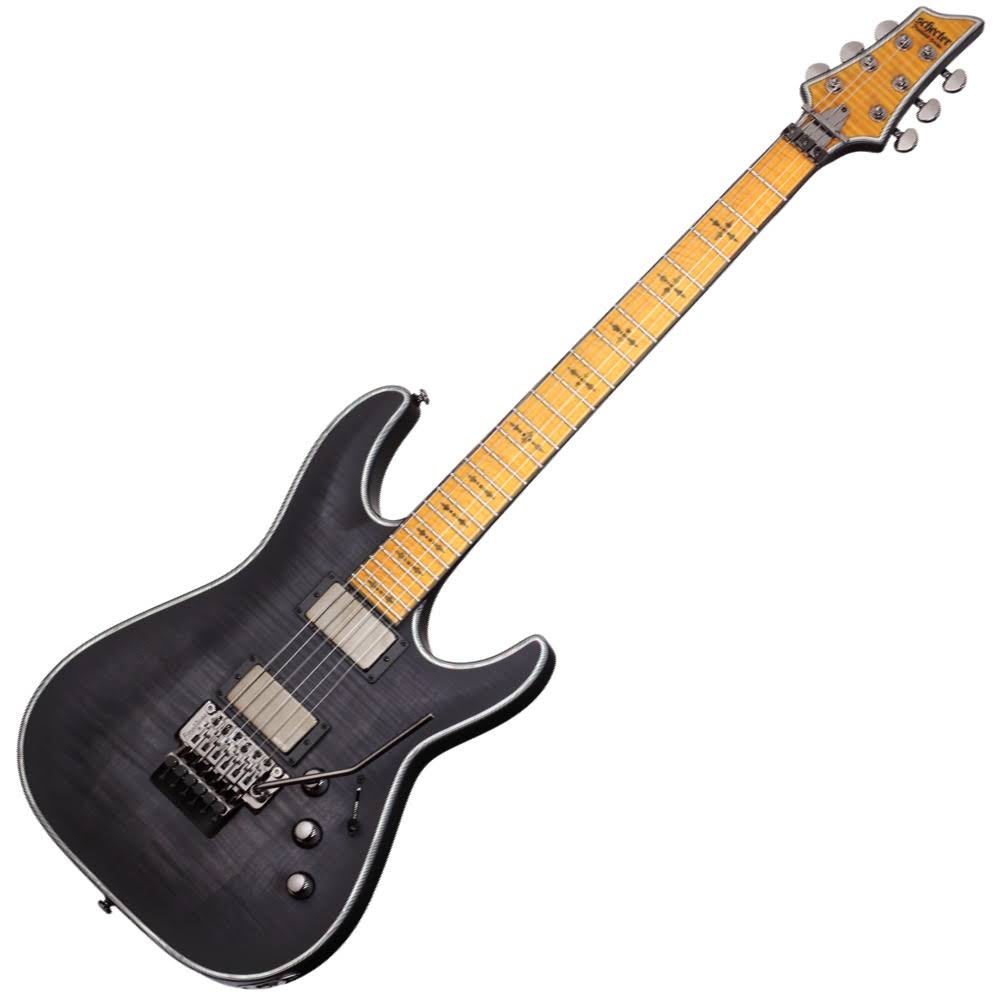 See-Thru Black Satin Electric Guitar B603738