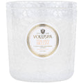 Triple Wick White Candle K532