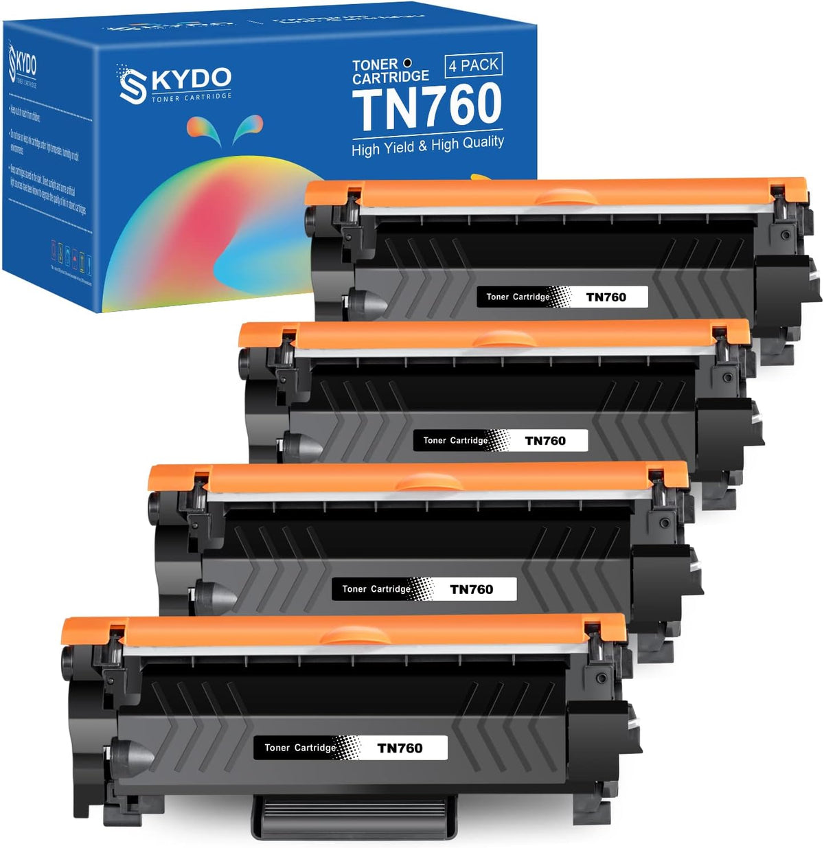 Compatible Toner Cartridge Replacement Black 4 Pack R4700