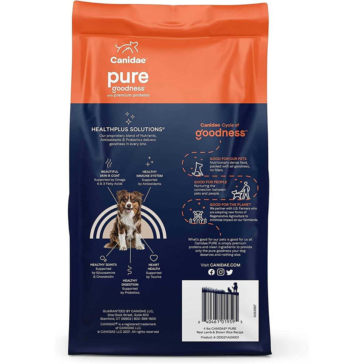 Lamb & Brown Rice Recipe Dry Dog Food H69935