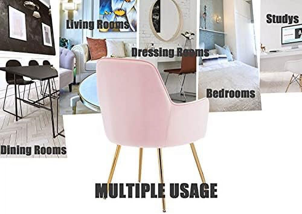 Beige Velvet Accent Chair A913837