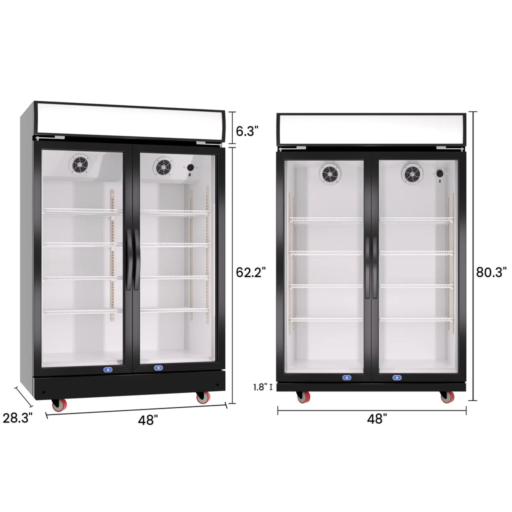 38.5 Cu.Ft Merchandising Refrigerator Q616