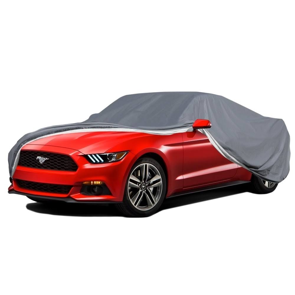 Gray Storm-Proof Car Cover B837