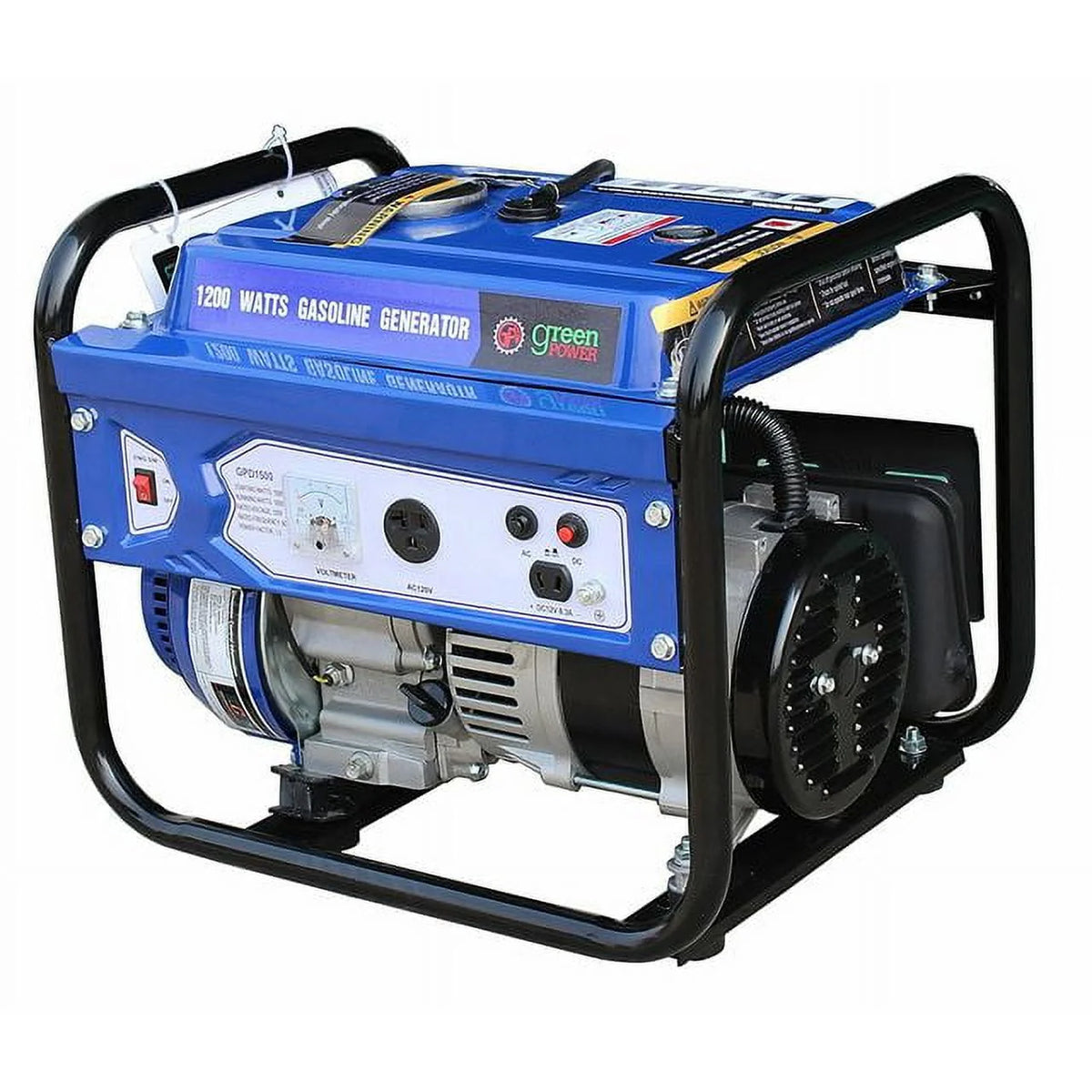 1500 Watts Portable Gasoline Generator with 99cc 3HP OHV Engine V8642