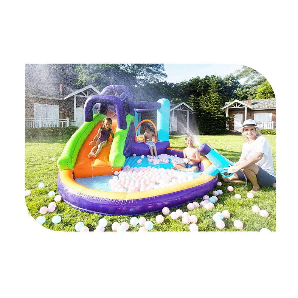 Float Castle Water Park with Water Cannon A108