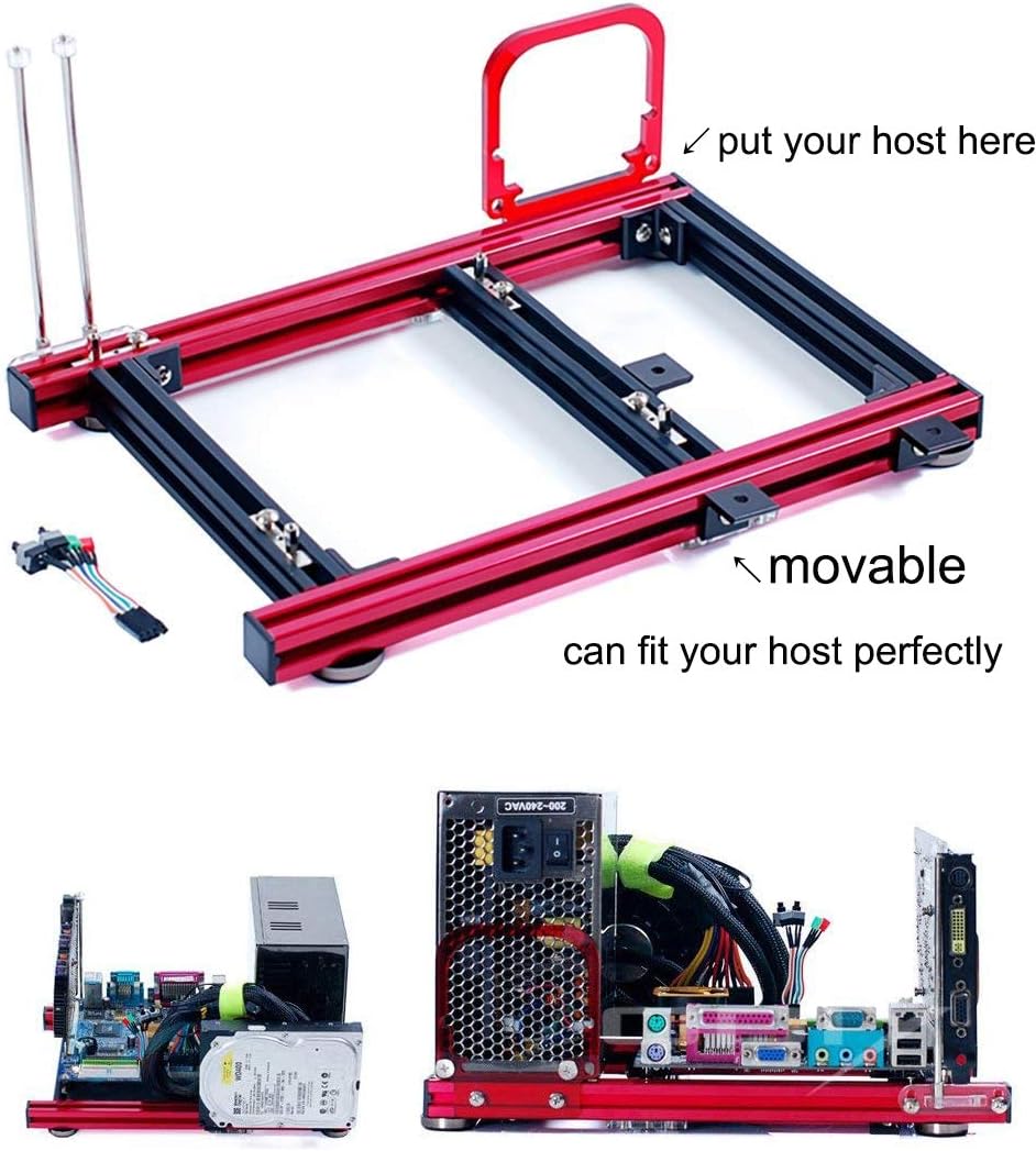 Open Air Frame Computer Case Aluminum Bracket B966778