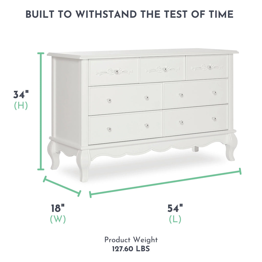 7 Drawer Double Dresser I144248