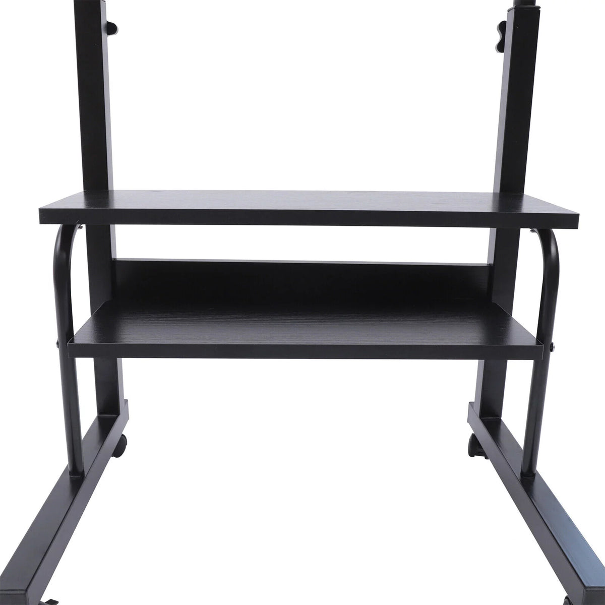 Adjustable Mobile Sofa Side Table with Wheels Q40872