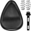 Leather Motorcycle Solo Seat Springs Mounting Bracket Kit Black with Seat Base J36974