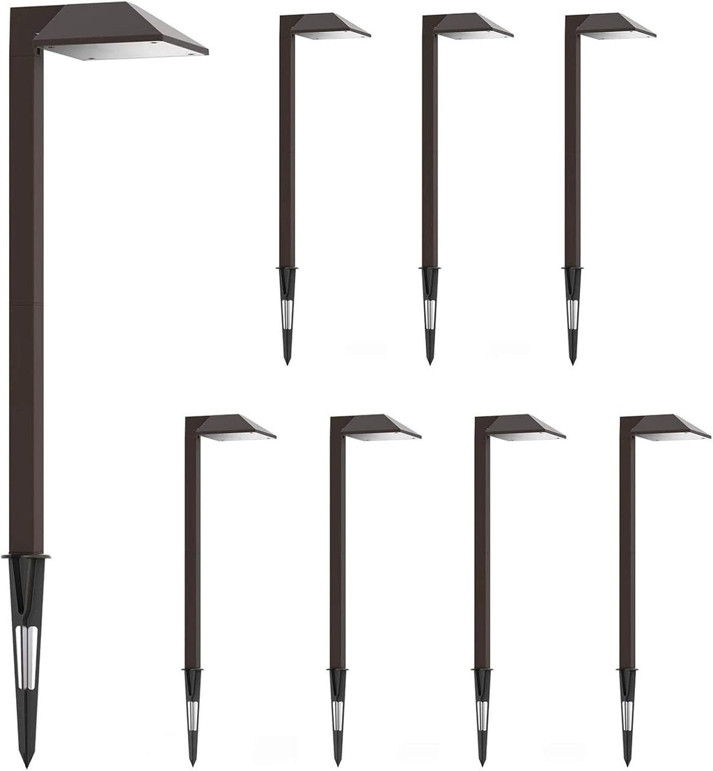 8 Pack LED Low Voltage Landscape Lights Warm White V772