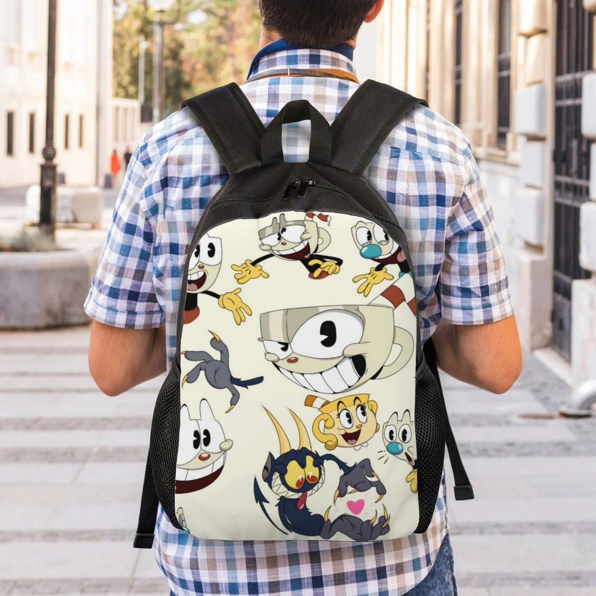 Lightweight Unisex Daypack Backpack W576
