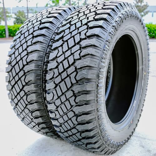 35X12.50R20LT All-Terrain Mud Light Truck Radial Tire Black Side Wall K16147