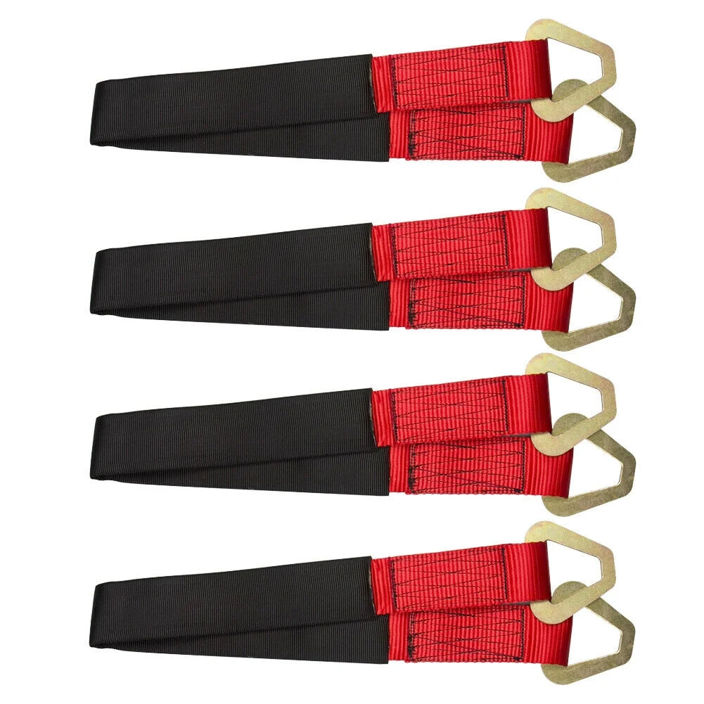 4 Pack 36" Axle Straps Wheel Tie Down U405