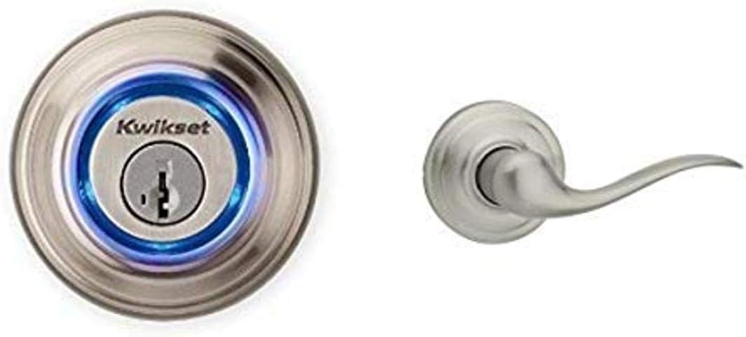 Bluetooth Smart Lock in Venetian Bronze and Kevo Plus Hub E83225