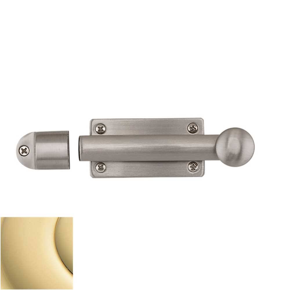 Heavy Duty Dutch Door Bolt Non-Lacquered Brass A49242