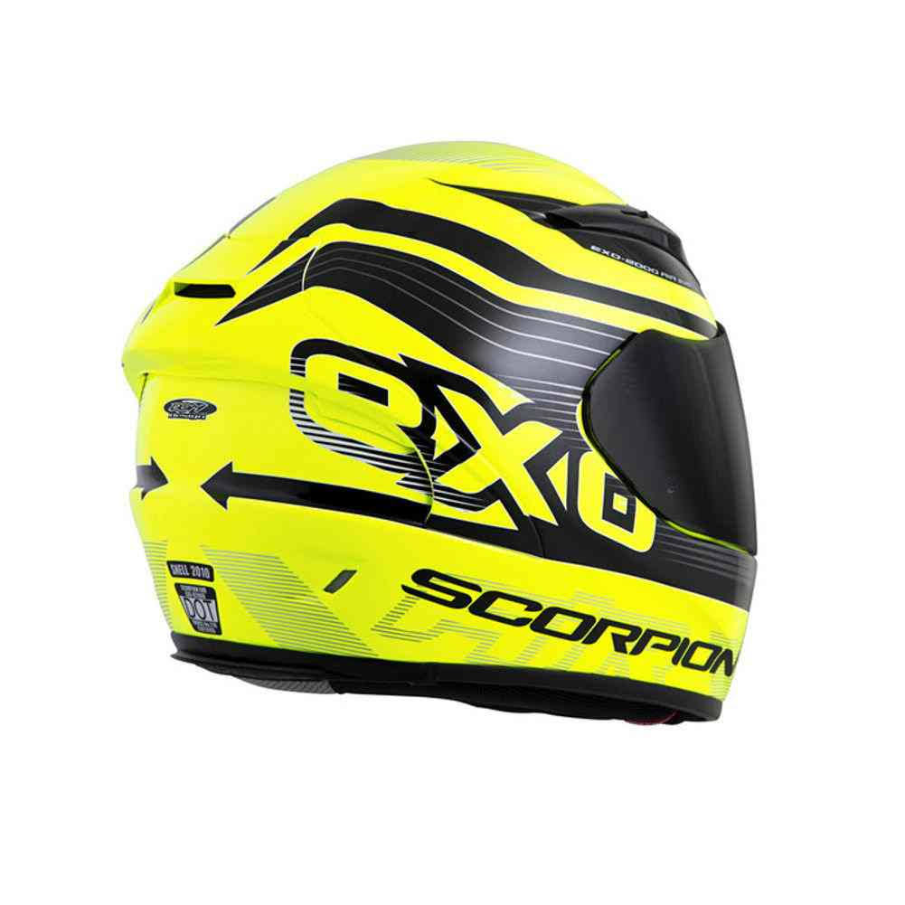 Black/Neon Full-Face Helmet F479853