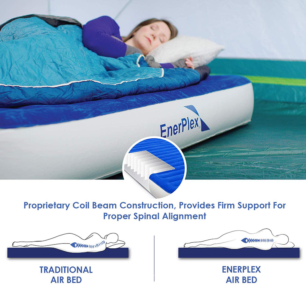 9 Inch Queen Camping Air Mattress with Pump B2005