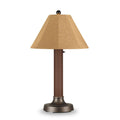 34x22 Table Lamp with Wicker Body V90971