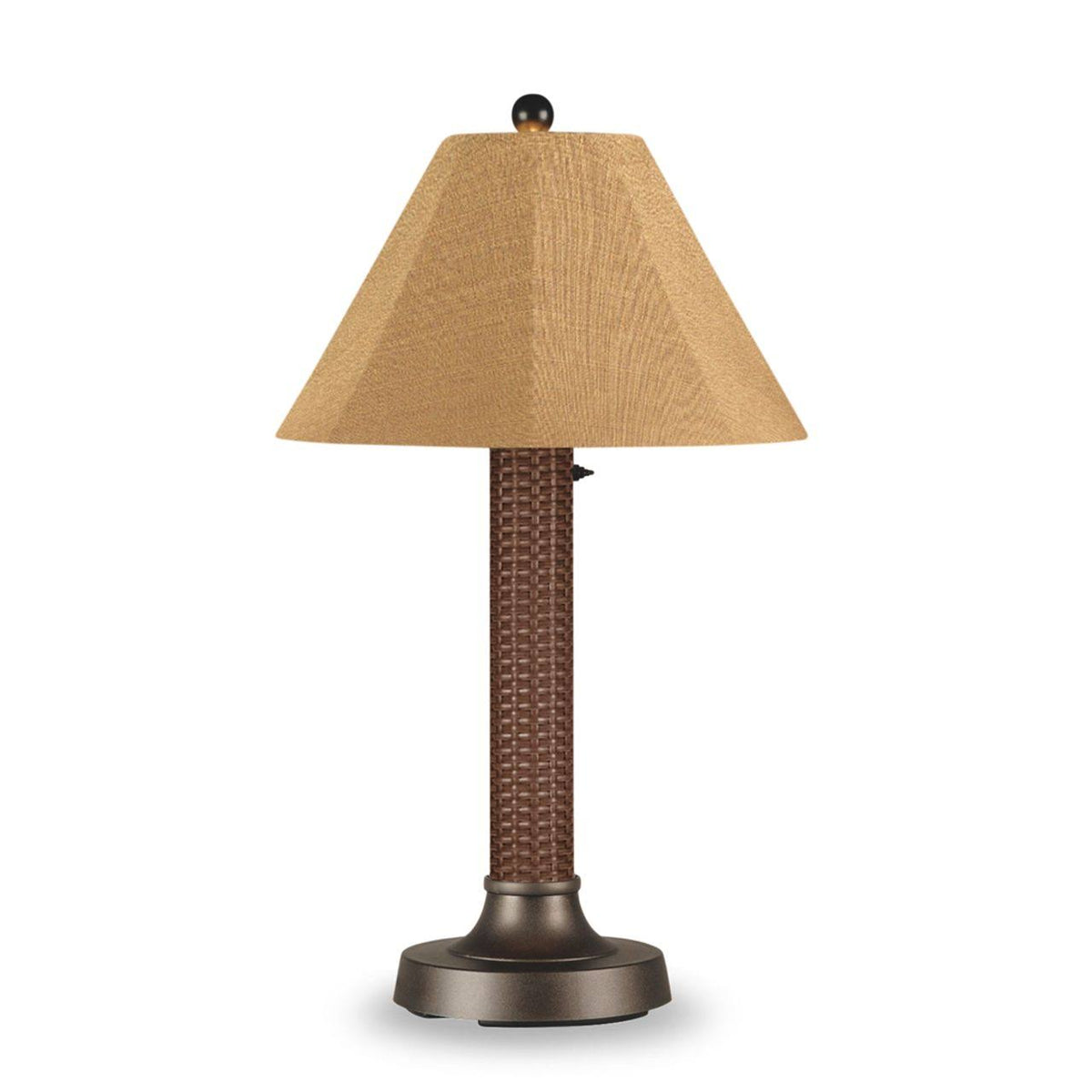 34x22 Table Lamp with Wicker Body V90971