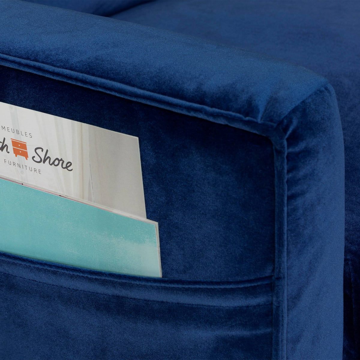 Dark Blue 1-Seat Sofa X48403