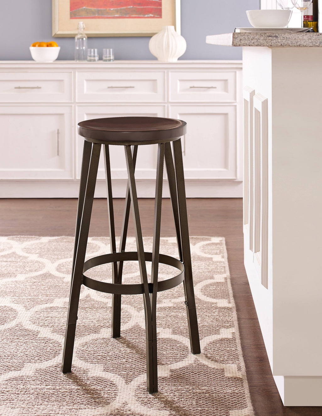 Adjustable Metal Barstool Y6882