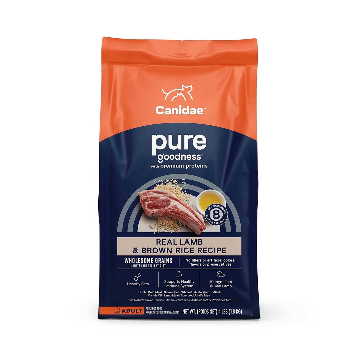 Lamb & Brown Rice Recipe Dry Dog Food H69935