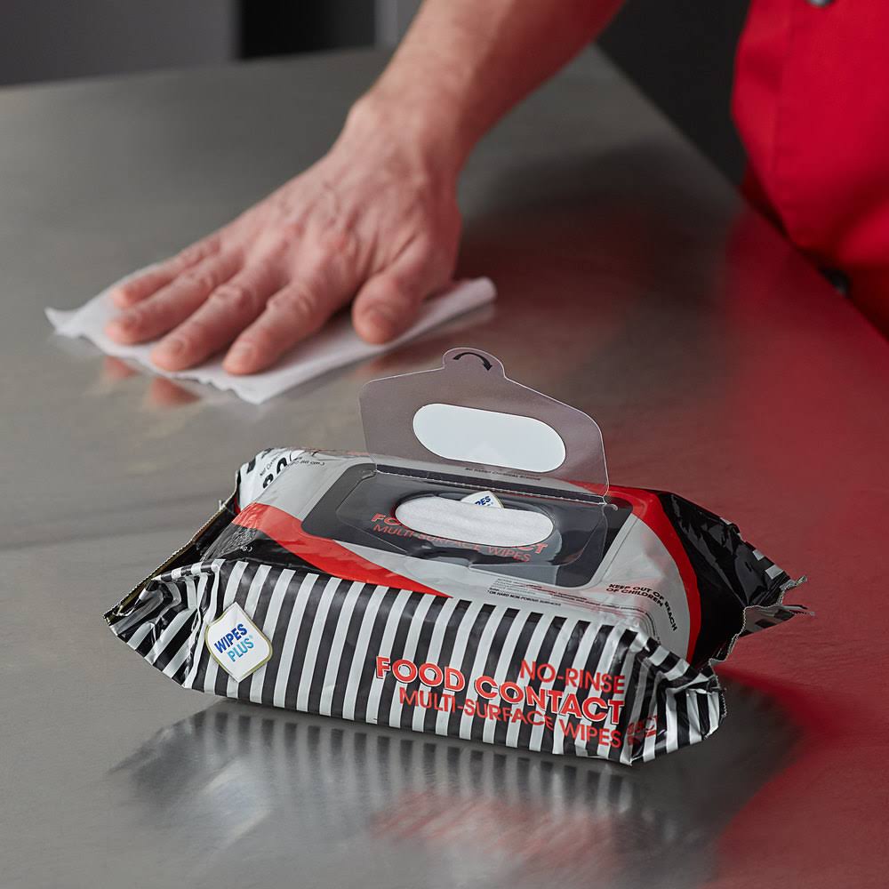 Food Contact Sanitizing Wipes 12/Case B15326