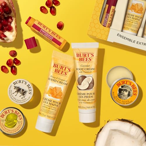 6 Travel Size Hand Creams Foot Cream Cuticle Hand Salve Lip Balm Set B92419