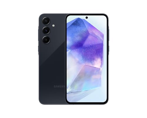 Awesome Navy Galaxy A55 5G 256GB Dual-SIM Android Smartphone Q42333