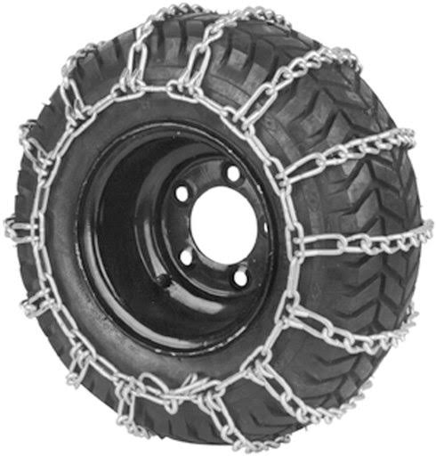 Tire Chains with 2-Link Spacing 22x8.00-10 C193
