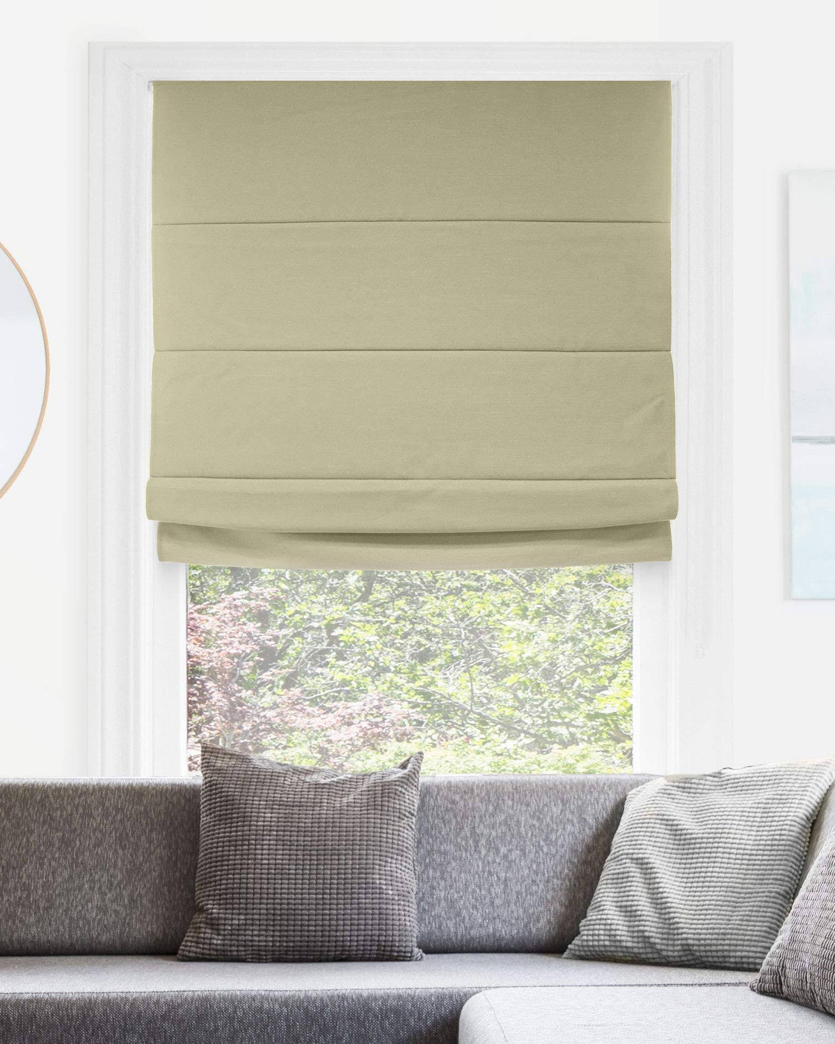 Blackout Cordless Roman Shades V295130