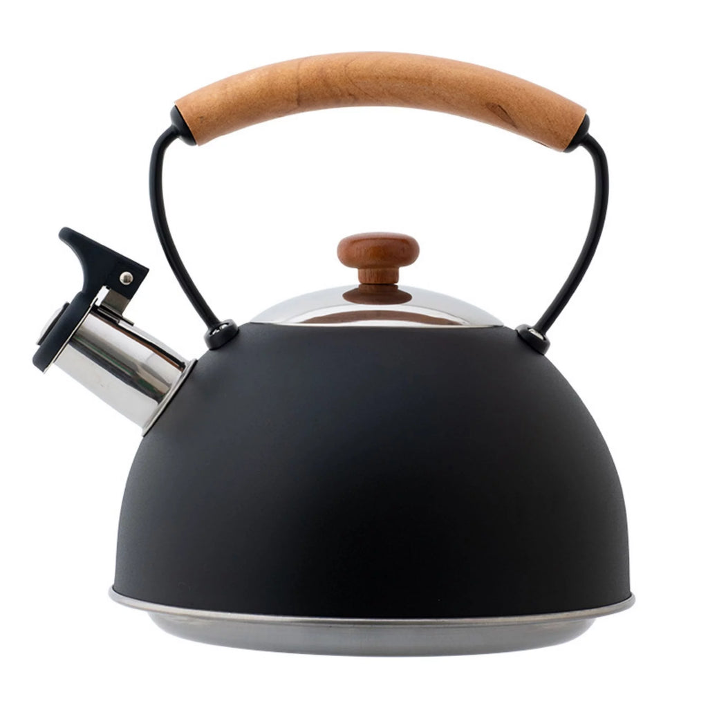Black 2.5L Stainless Steel Tea Kettle K62375