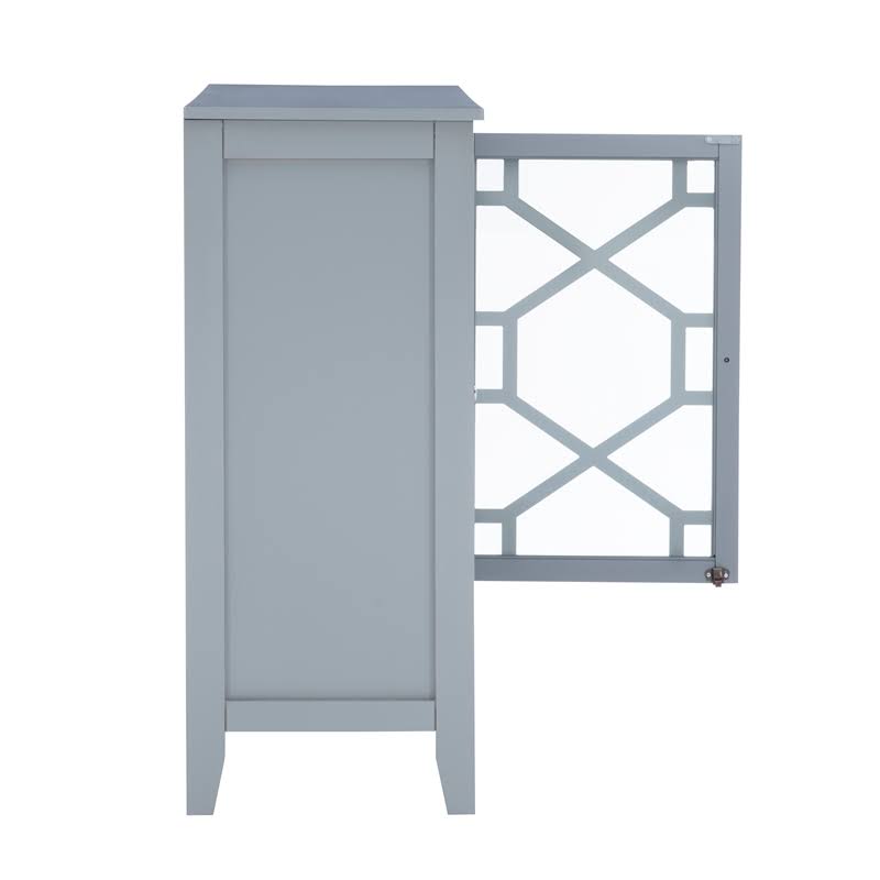 Gray Large Cabinet V3925