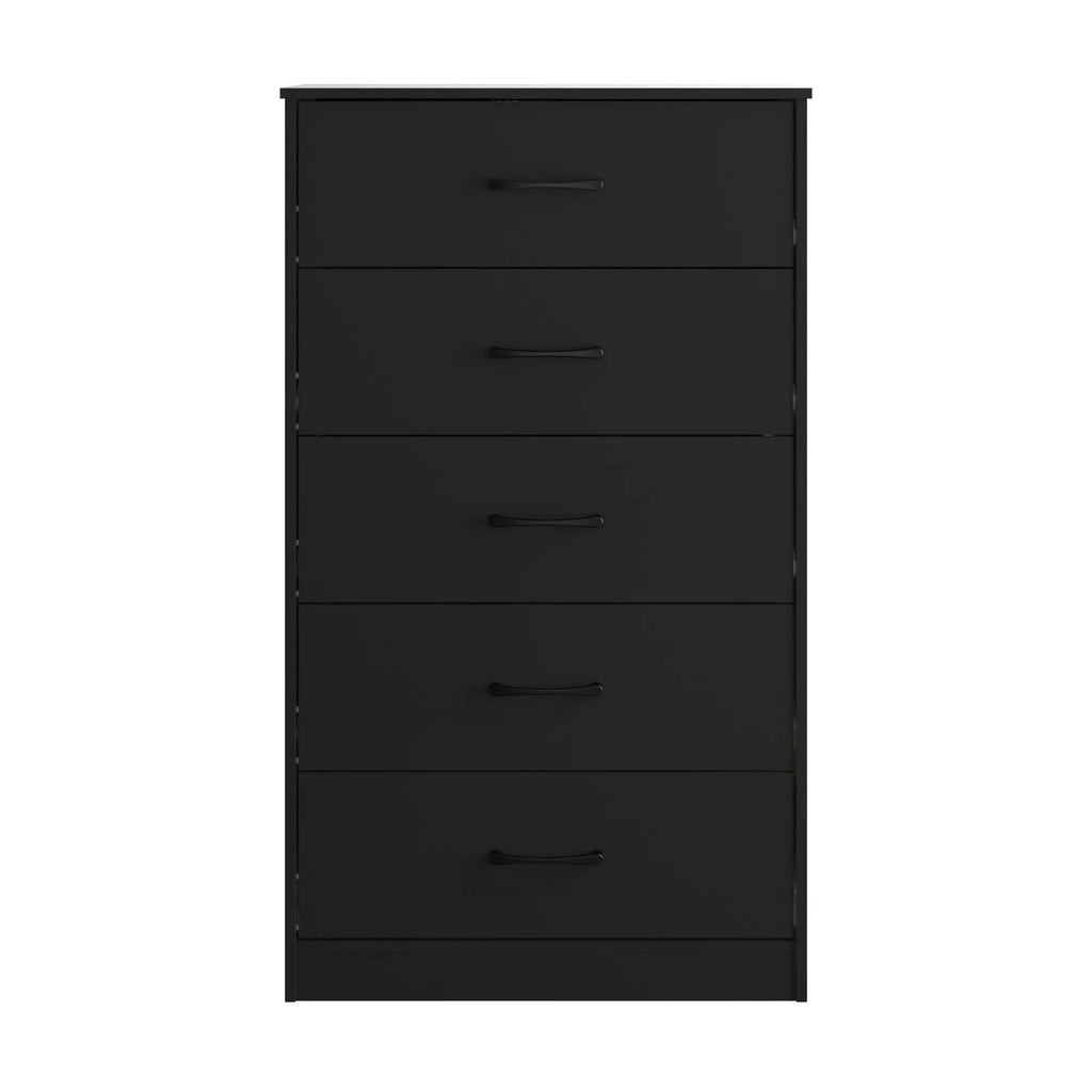 White 5 Drawer Dresser G306