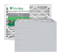 Silver MERV 8 8x16x4 Pleated AC Furnace Air Filter, Pack of 6 M197