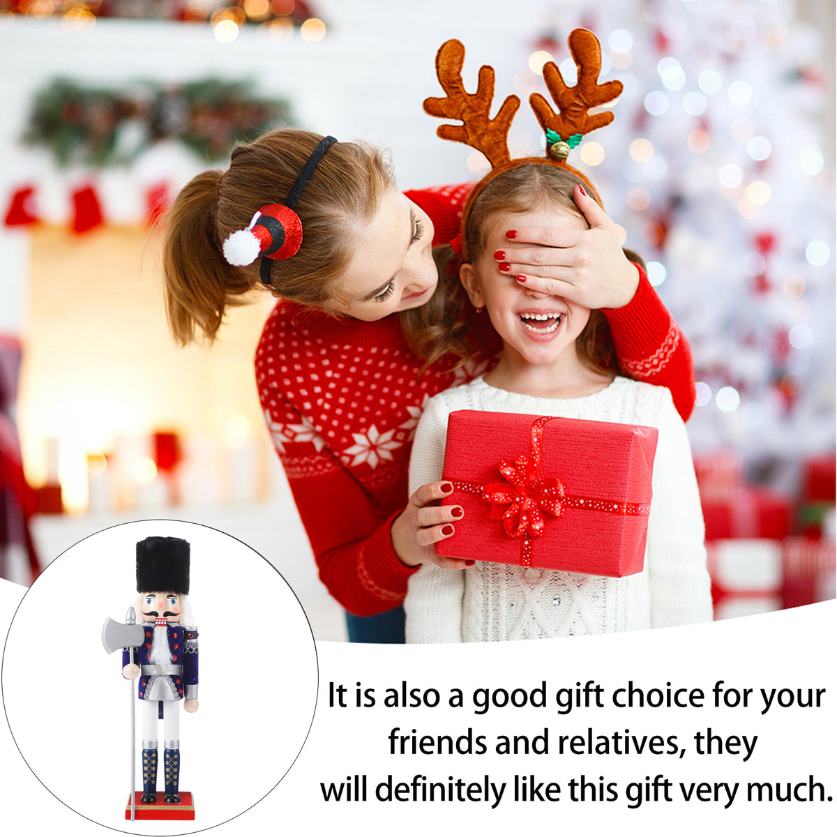 Wooden Nutcracker Soldier Doll T916938
