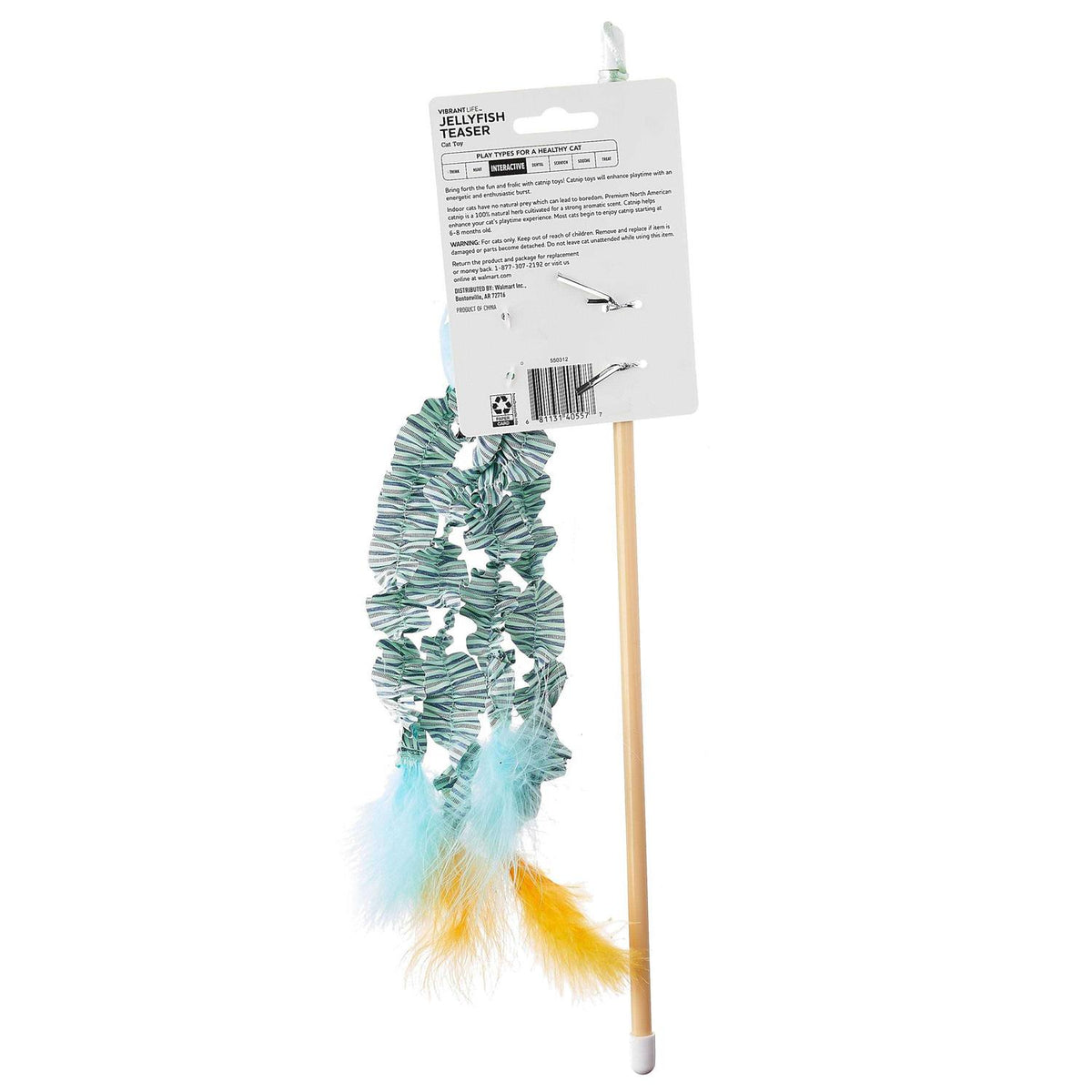 Catnip Cat Toy Jellyfish Teaser M973869