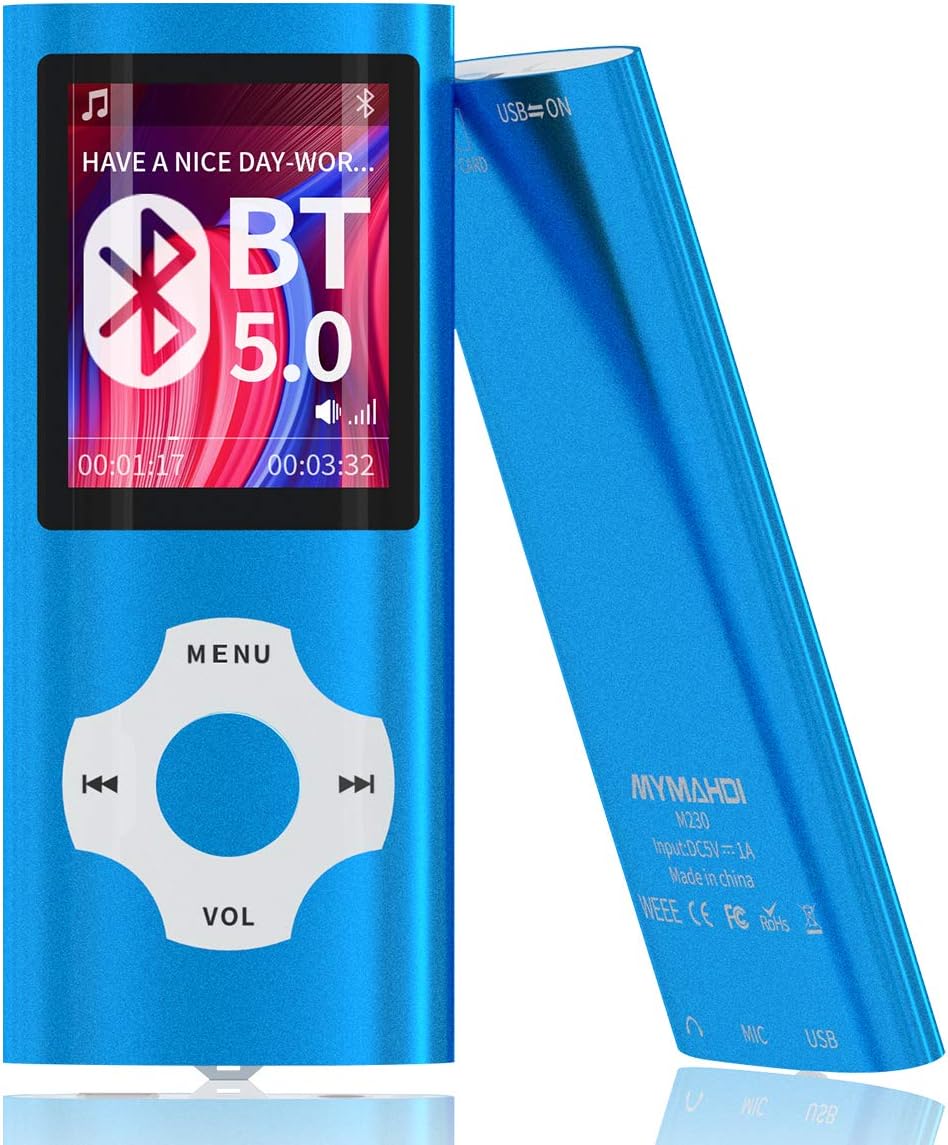 Black Slim 1.8 LCD Mp3 Mp4 Media Player S2132