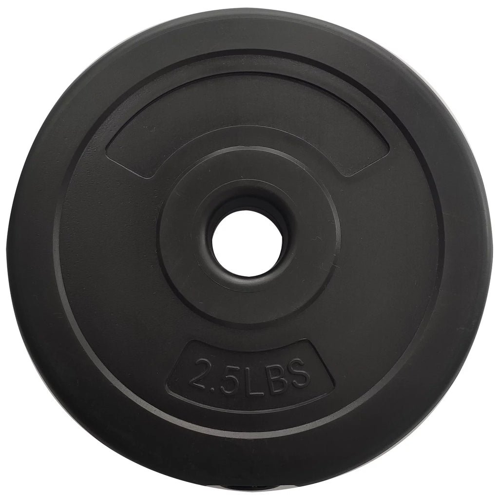 Black Adjustable Vinyl Dumbbell Set V9842