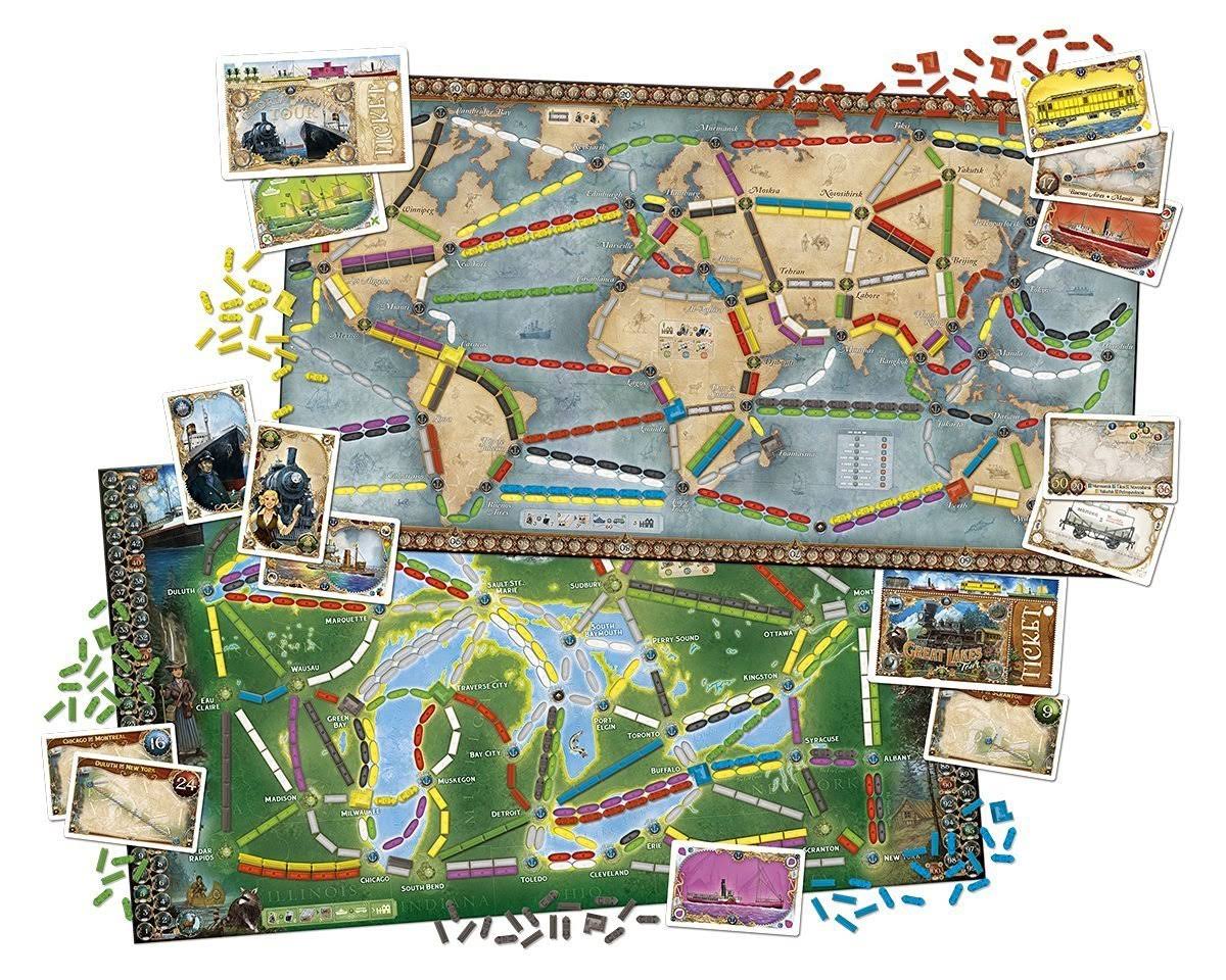 Ticket To Ride - Rails And Sails C8890