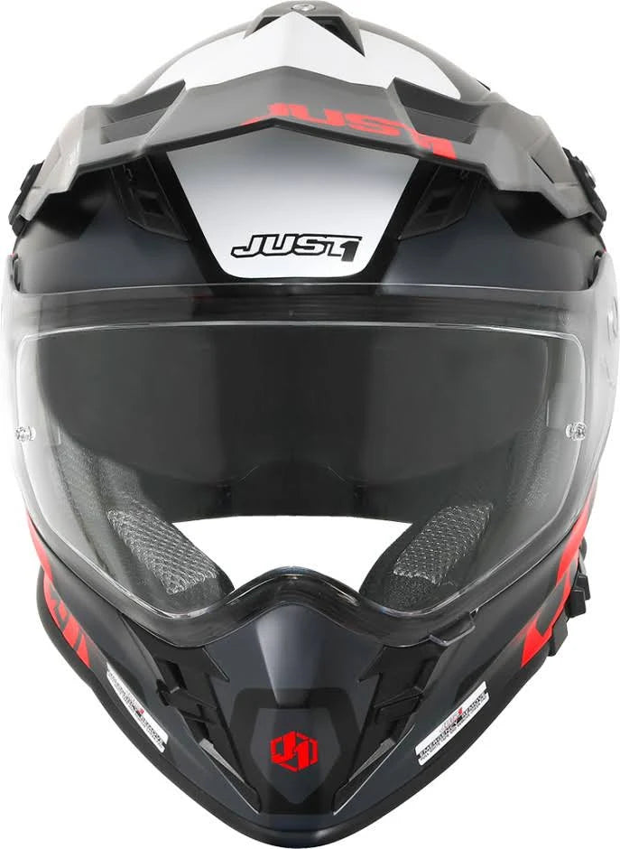 Black Red Motocross Helmet Size XL Y676041