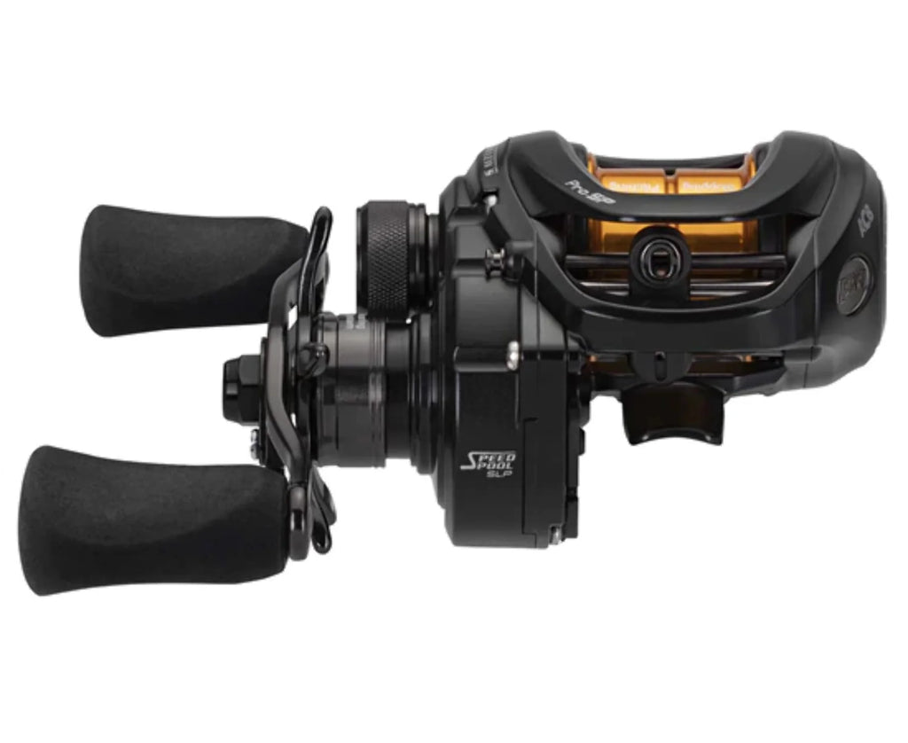 Black 7.5:1 Gear Ratio Spinning Reel V6096