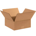 Kraft Flat Boxes, 12" x 12" x 5", Pack Of 25 X38479
