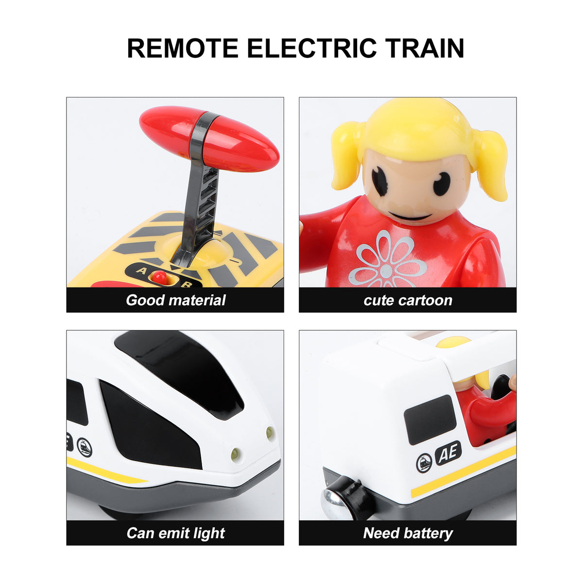 Electric Train Toy RC Train Model Educational Toy L442