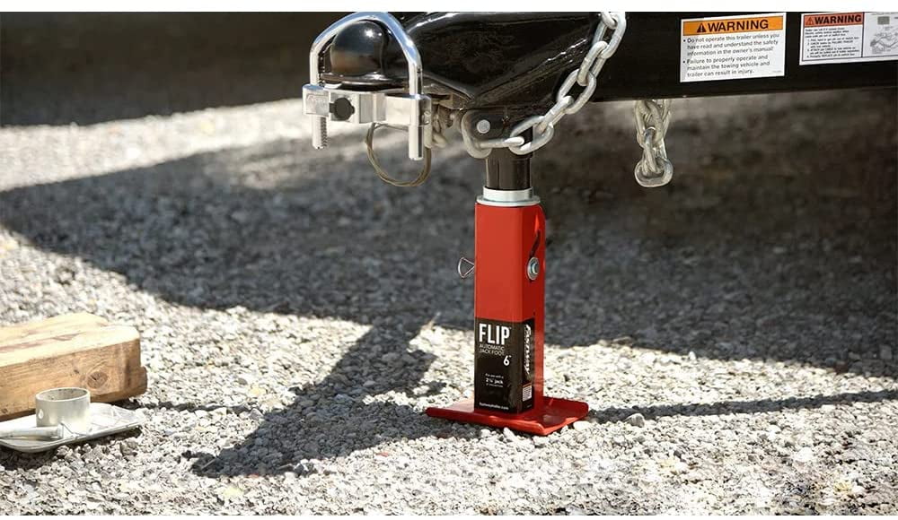 2,000 lbs. A-Frame Trailer Jack with 4" Flip Foot S856178