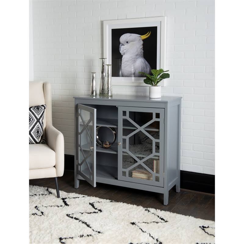 Gray Large Cabinet V3925